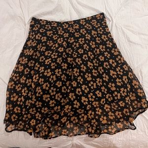 Floral UO skirt